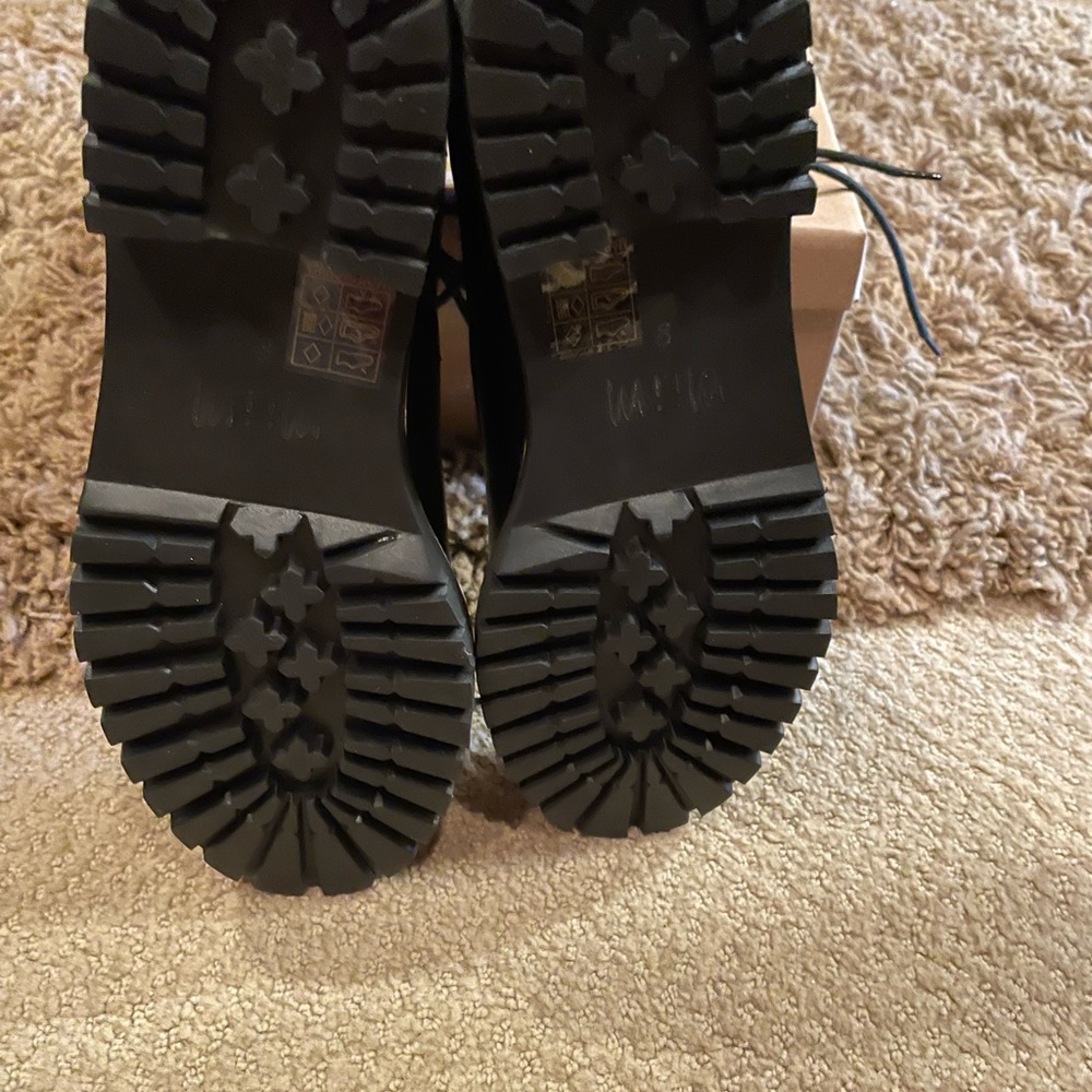 Miim black lace up booties - Picture 3 of 4
